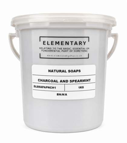 Natural Soap: Charcoal & Spearmint